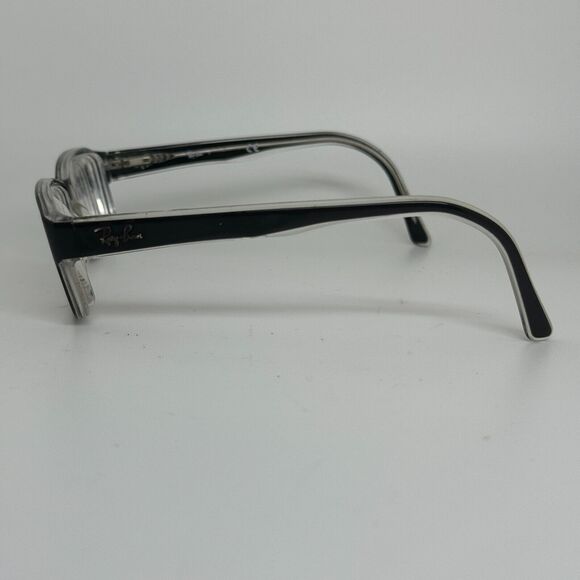 Ray-Ban Rb5169 2034 Polished Black Rectangle Eyeglasses Frames 54-16-140 H14094 - Picture 2 of 7